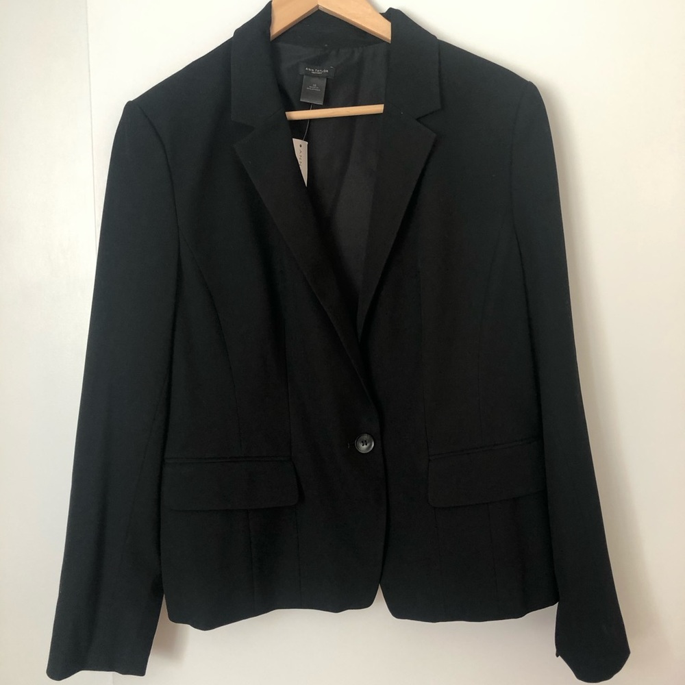 Ann Taylor Black Blazer NWT